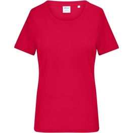Ladies' T-Shirt 1:1 Rib - T-Shirt aus weichem 1:1 Feinripp