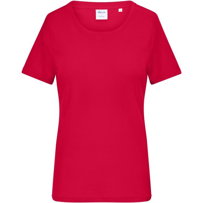 Ladies' T-Shirt 1:1 Rib - T-Shirt aus weichem 1:1 Feinripp