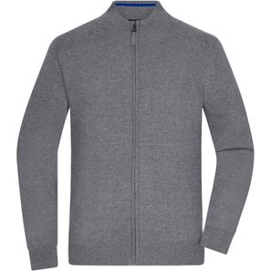 Men's Zip Cardigan - Klassische Strickjacke mit Reißverschluss