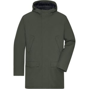 Men's Business Parka - Klassischer, wattierter Parka mit angeschnittener Kapuze