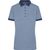 Ladies' Heather Polo - Melange Polo mit modischen Details (Bild 1)