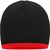Beanie with Contrasting Border - Enganliegende Strickmütze ohne Umschlag