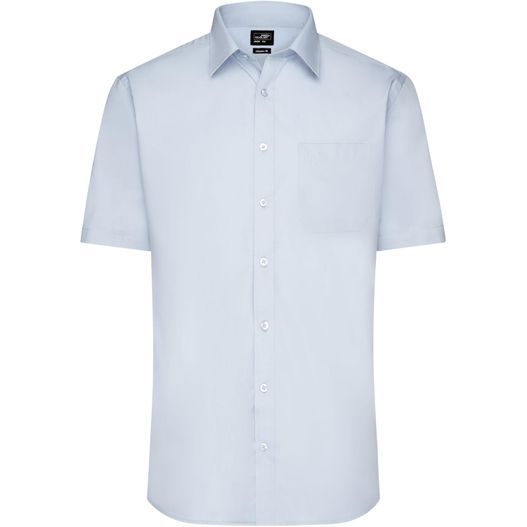 Men's Shirt Shortsleeve Poplin - Klassisches Shirt aus pflegeleichtem Mischgewebe (Bild 1)