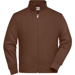 Workwear Sweat Jacket - Sweatjacke mit Stehkragen und Reißverschluss
