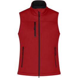 Ladies' Softshell Vest - Klassische Softshellweste im sportlichen Design aus recyceltem Polyester