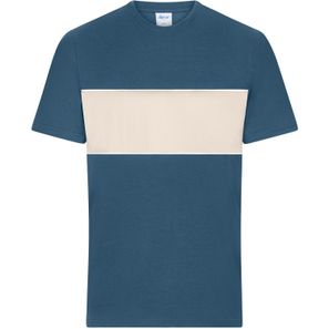 T-Shirt colour-block UNISEX - Unisex T-Shirt mit Kontrasteinsatz