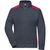 Ladies' Workwear Sweat Jacket - COLOR - - Sweatjacke mit Stehkragen und Kontrasteinsätzen