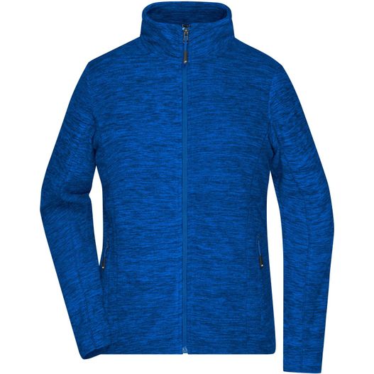 Ladies' Fleece Jacket - Fleecejacke in modischer Melange-Optik (Bild 1)