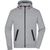 Men's Hooded Jacket - Kapuzenjacke mit modischen Details in Melange-Optik