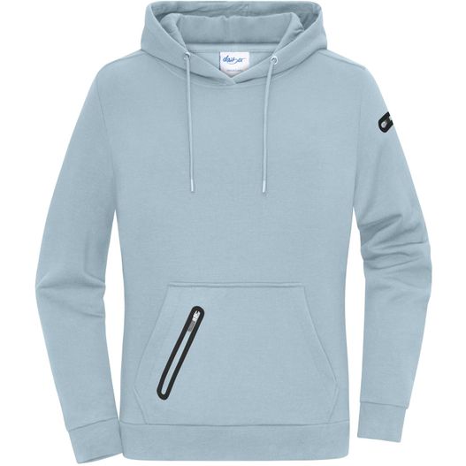 Ladies' Hoody Interlock - Stylischer Hoody in technischem Look (Bild 1)