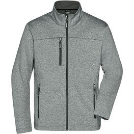 Men's Softshell Jacket - Softshelljacke in Melange-Optik