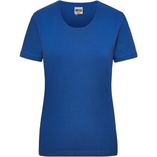 ein frauenblau t - shirt Workwear-T Women - Strapazierfähiges klassisches T-Shirt (Bild 1)