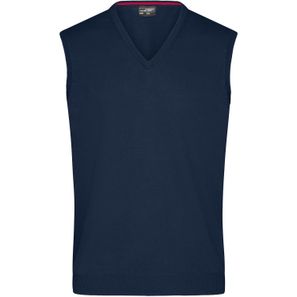 Men's V-Neck Pullunder - Klassischer Baumwoll-Pullunder