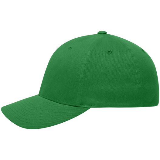 eine grüne baseballkappe auf weißem hintergrund Original Flexfit® Cap - Trendiges 6 Panel Cap ohne Verschluss (Bild 1)