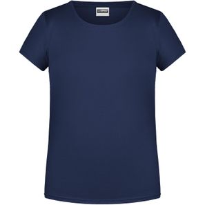 Girls' Basic-T - T-Shirt für Kinder in klassischer Form