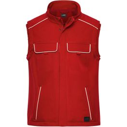 Workwear Softshell Vest - SOLID - - Professionelle Softshellweste im cleanen Look mit hochwertigen Details