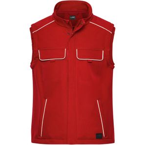 Workwear Softshell Vest - SOLID - - Professionelle Softshellweste im cleanen Look mit hochwertigen Details