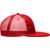 6 Panel Flat Peak Cap - 6 Panel Mesh Cap mit flachem Schild (Bild 2)