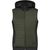 Ladies' Padded Hybrid Vest - Wattierte Strickfleece Weste im attraktiven Materialmix