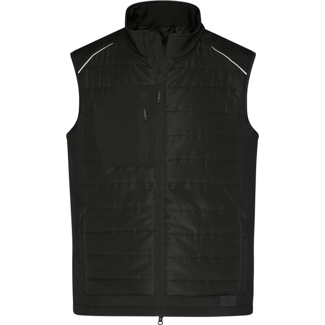 Men's Hybrid Vest - Softshellweste im attraktiven Materialmix