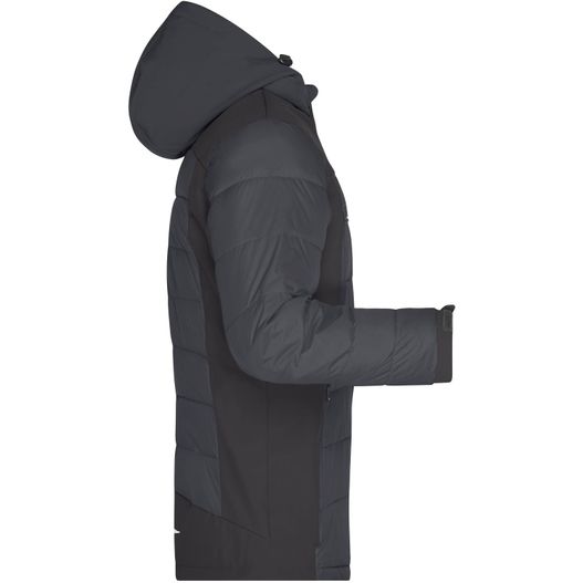 Men's Outdoor Hybrid Jacket - Thermojacke in attraktivem Materialmix (Bild 4)