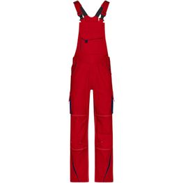 Workwear Pants with Bib - COLOR - - Funktionelle Latzhose im sportlichen Look mit hochwertigen Details