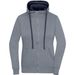 Ladies' Lifestyle Zip-Hoody - Sweatjacke mit Reißverschluss und Kapuze