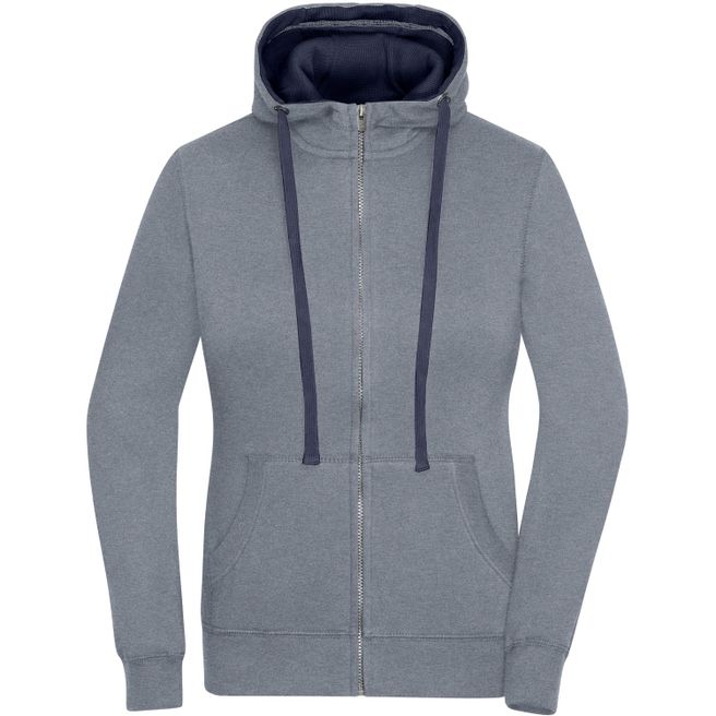 Ladies' Lifestyle Zip-Hoody - Sweatjacke mit Reißverschluss und Kapuze