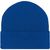 Knitted Beanie with Patch (10cm x 5cm) - Klassische Strickmütze mit Baumwoll-Patch (Bild 2)