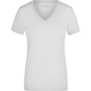 Ladies' Stretch V-T - T-Shirt aus weichem Elastic-Single-Jersey