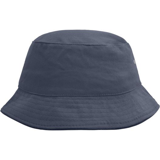 ein navy bucket hut mit einem kleinen brimle Fisherman Piping Hat - Trendiger Hut aus weicher Baumwolle (Bild 1)