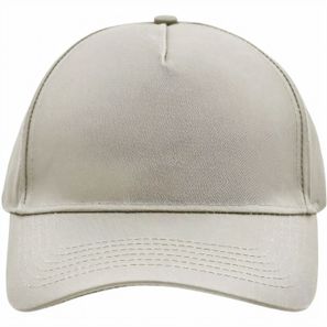 5 Panel Cap - 5 Panel Cap mit ungebürsteter Oberfläche