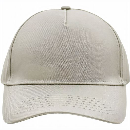 5 Panel Cap - 5 Panel Cap mit ungebürsteter Oberfläche (Bild 1)