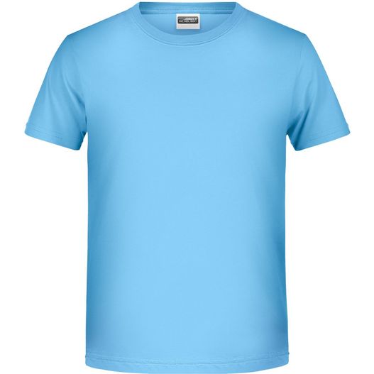 Boys' Basic-T - T-Shirt für Kinder in klassischer Form (Bild 1)