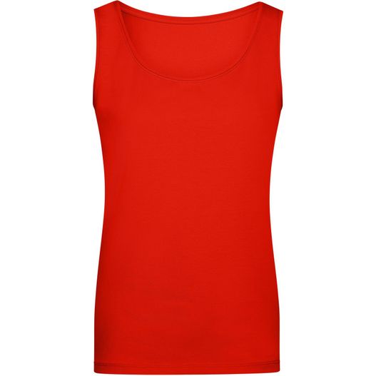 eine rote tankplatte mit einem schöpfhals Ladies' Elastic Top - Klassiches Tank-Top (Bild 1)