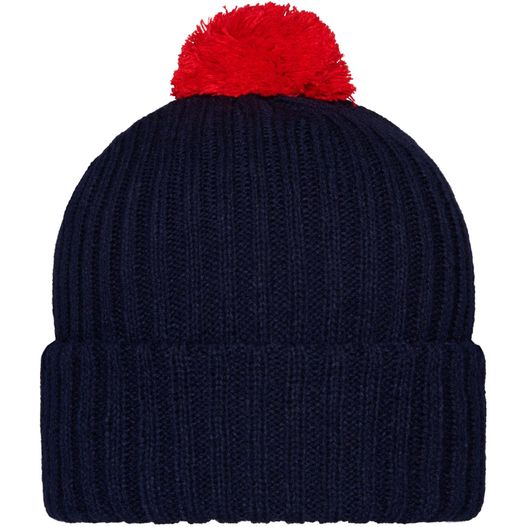 Knitted Cap with Pompon - Trendige Pomponmütze in vielen Farben (Bild 1)