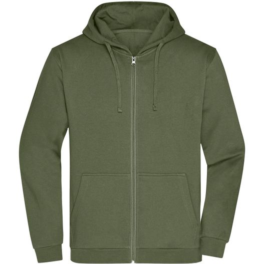 Men's Promo Zip Hoody - Klassische Sweatjacke mit Kapuze (Bild 1)