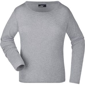Ladies' Shirt Long-Sleeved Medium - Langarm T-Shirt aus Single Jersey