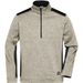 Men's Knitted Workwear Fleece Half-Zip - STRONG - - Pflegeleichter Strickfleece Troyer im Materialmix