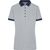 Ladies' Heather Polo - Melange Polo mit modischen Details (Bild 1)