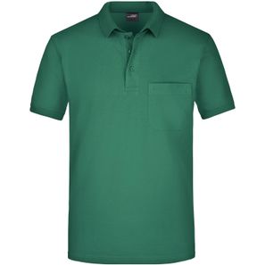 Men's Polo Pocket - Klassisches Poloshirt mit Brusttasche