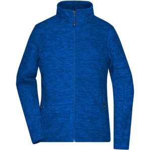 Ladies' Fleece Jacket - Fleecejacke in modischer Melange-Optik