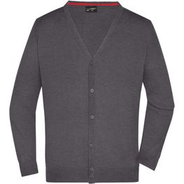 Produktabbildung Men's V-Neck Cardigan - Klassische Baumwoll-Strickjacke Men's V-Neck Cardigan - Klassische Baumwoll-Strickjacke