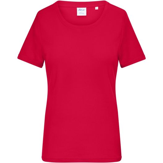 Ladies' T-Shirt 1:1 Rib - T-Shirt aus weichem 1:1 Feinripp (Bild 1)