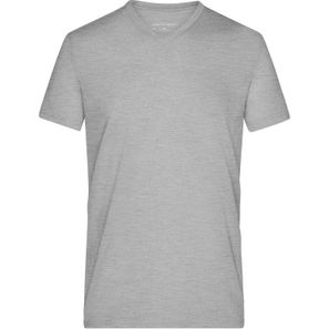 Men's Heather T-Shirt - Modisches T-Shirt mit V-Ausschnitt