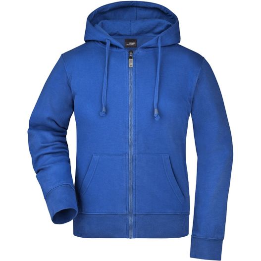 Ladies' Hooded Jacket - Kapuzenjacke aus formbeständiger Sweat-Qualität (Bild 1)