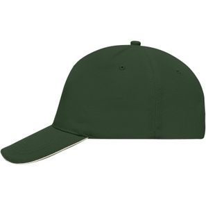 5 Panel Sandwich Cap - 5 Panel Cap mit kontrastfarbigem Sandwich