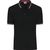 Men's Polo - Klassisches Polo mit Kontraststreifen an Kragen und Armbündchen in Piqué-Qualität
