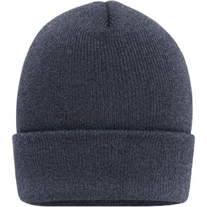 High Brim Beanie - Klassische Strickmütze mit extra breitem Umschlag