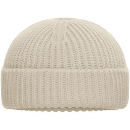 Fisherman Beanie - Modische Strickmütze mit Umschlag